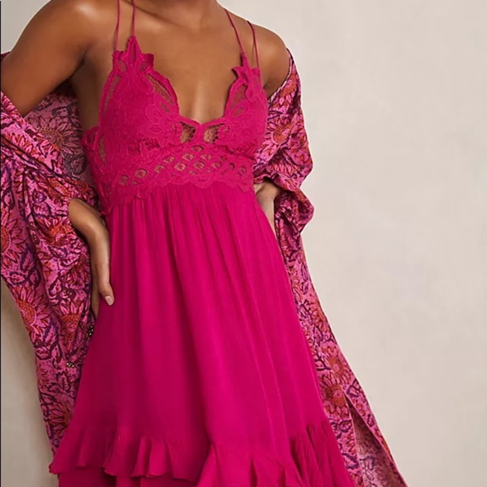 Free People Adella Slip Dress